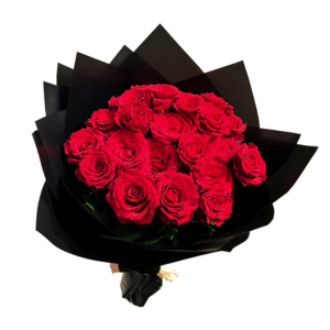 20 Red Roses Neat & Clean Bouquet